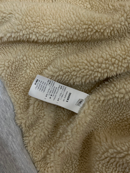 YZY Season 5 Heather Sherpa Zip Up Hoodie