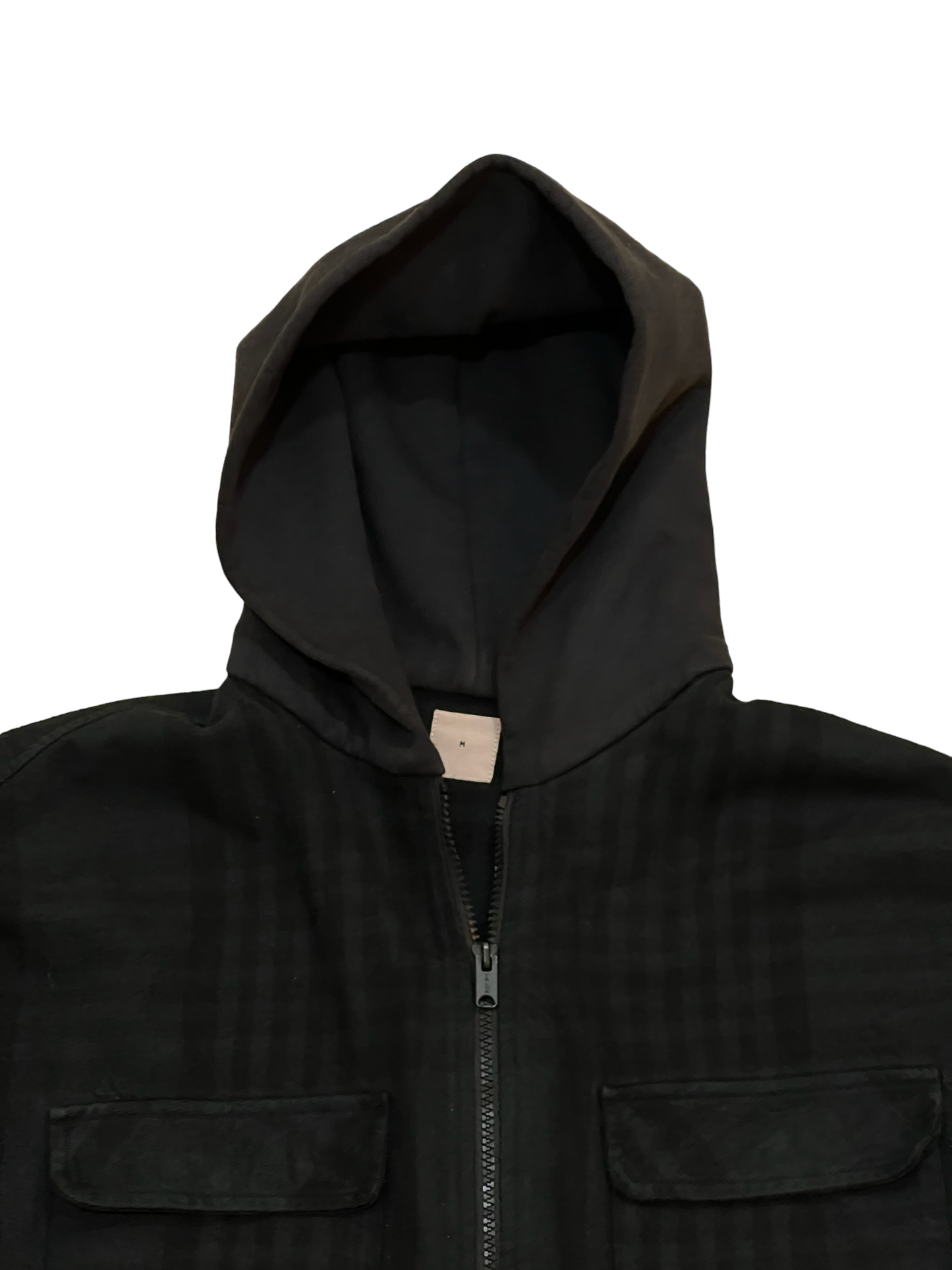 YZY Season 5 Hooded Flannel Jacket