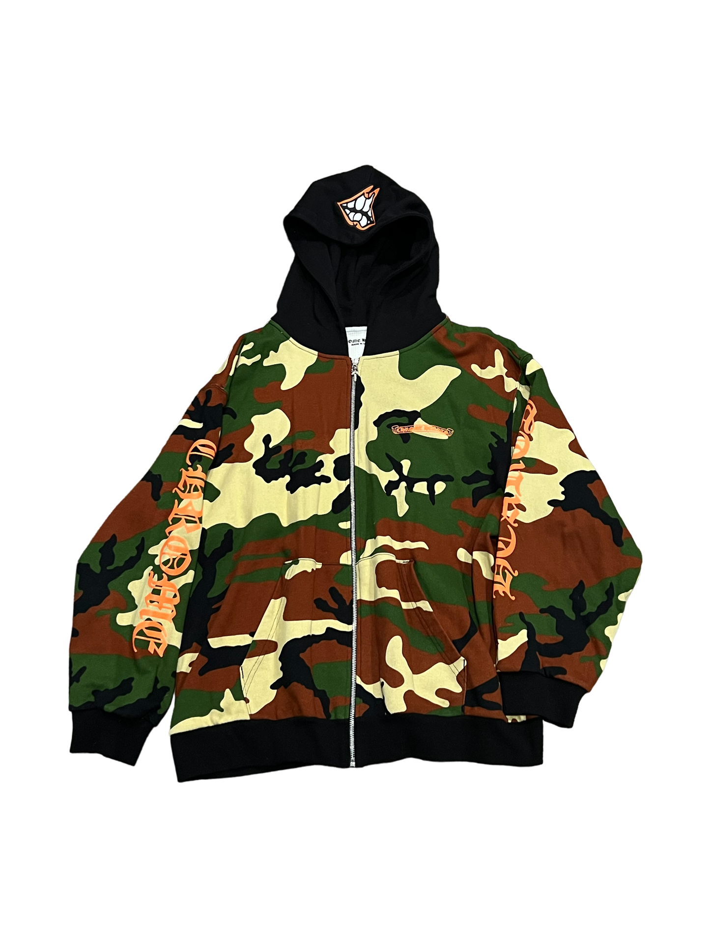 Chrome Hearts Matty Boy Caution Zip Up