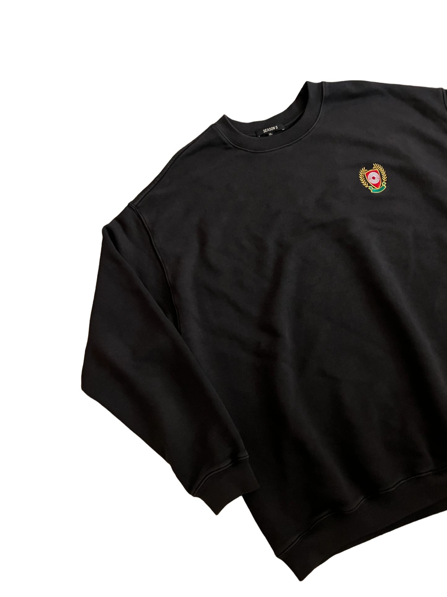 YZY Season 5 Crest Calabasas Crewneck