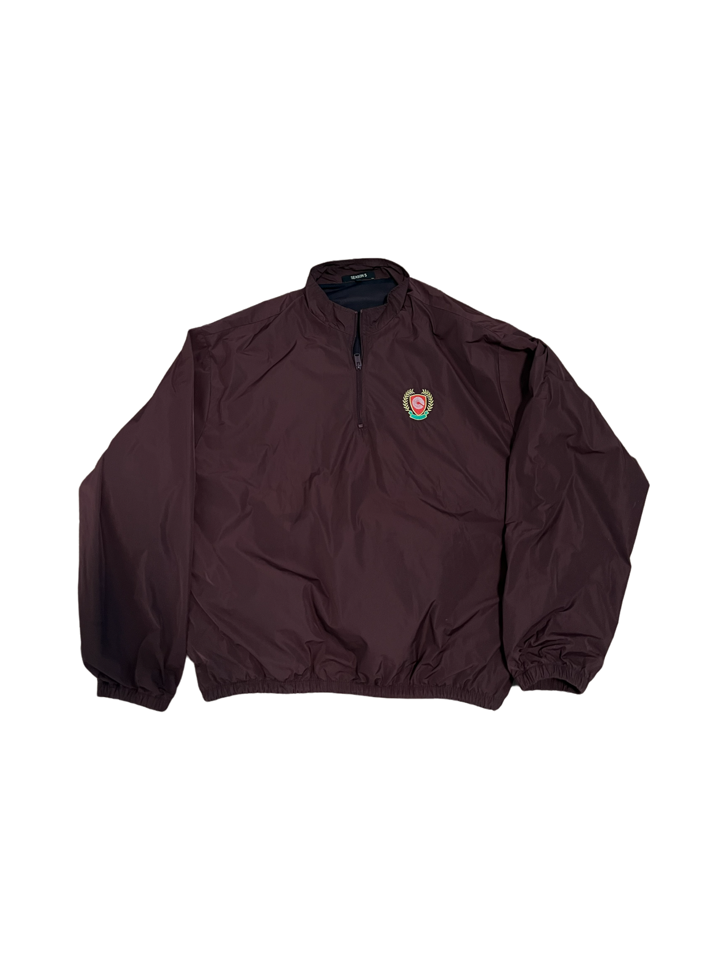YZY Season 5 Oxblood Half Zip