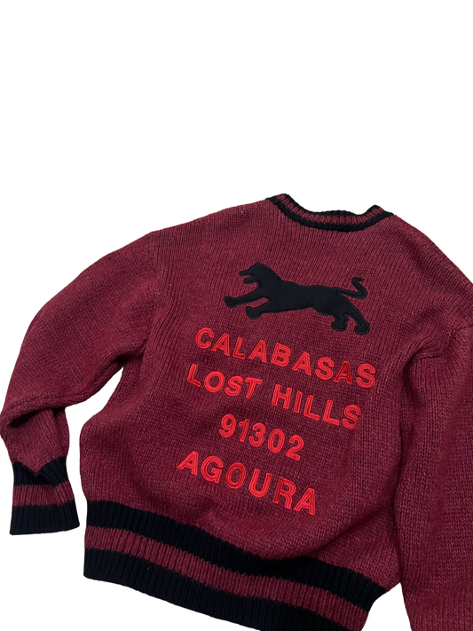 YZY Varsity Lost Hills Calabasas Cardigan