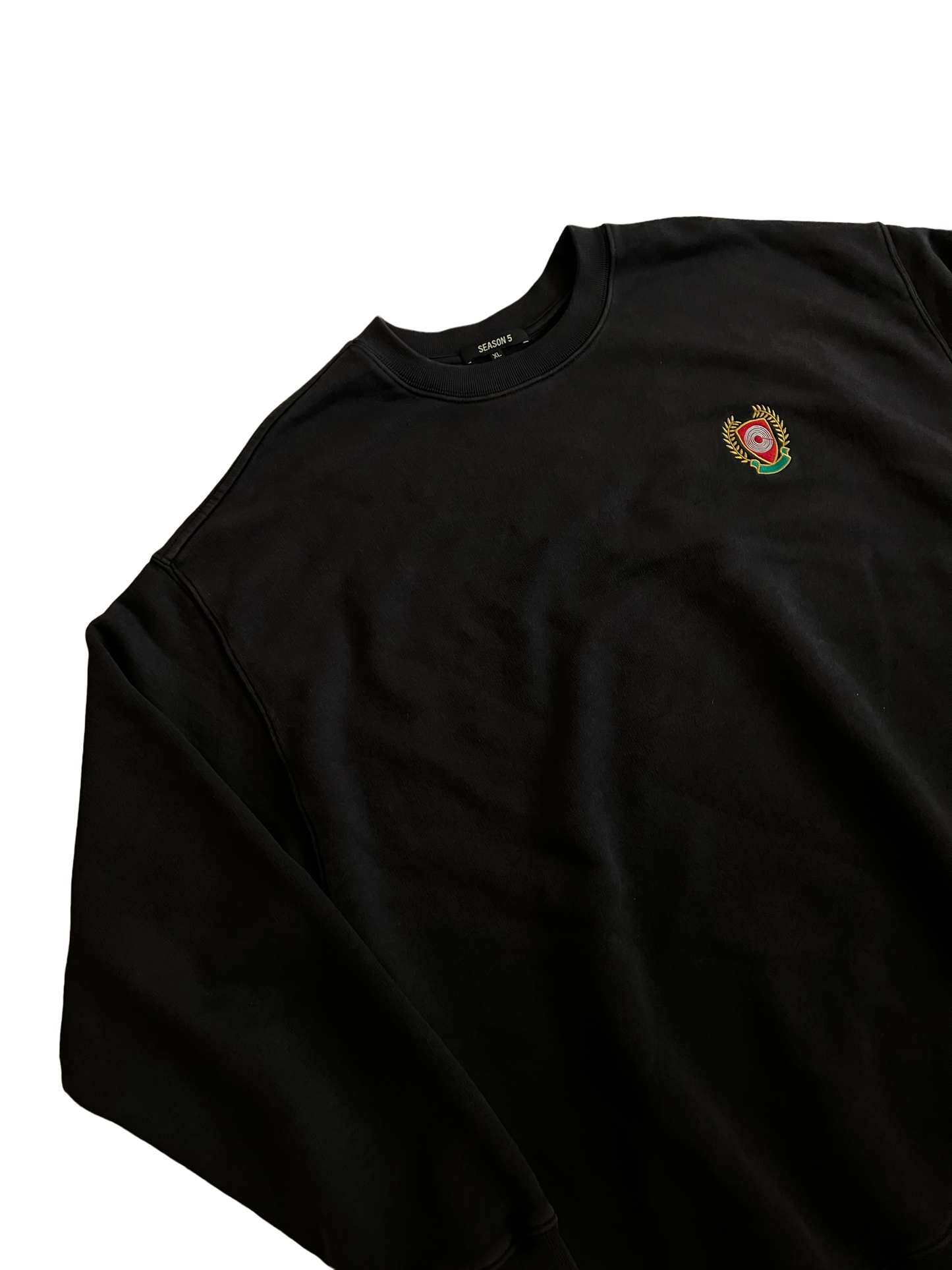 YZY Season 5 Crest Calabasas Crewneck