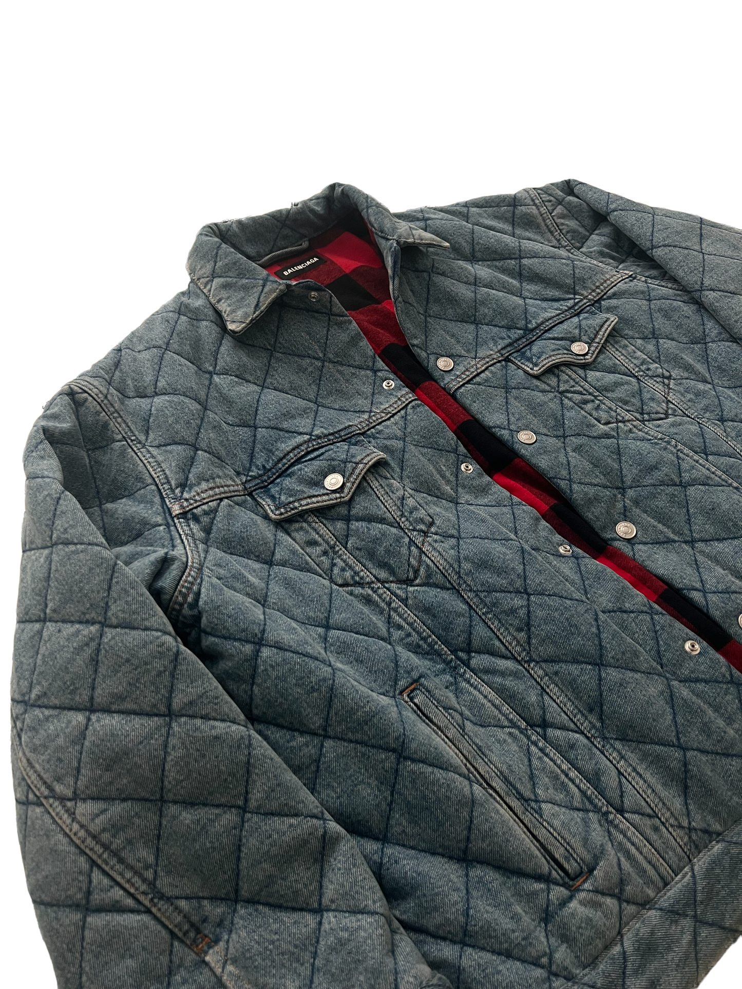Balenciaga Padded Denim Jacket