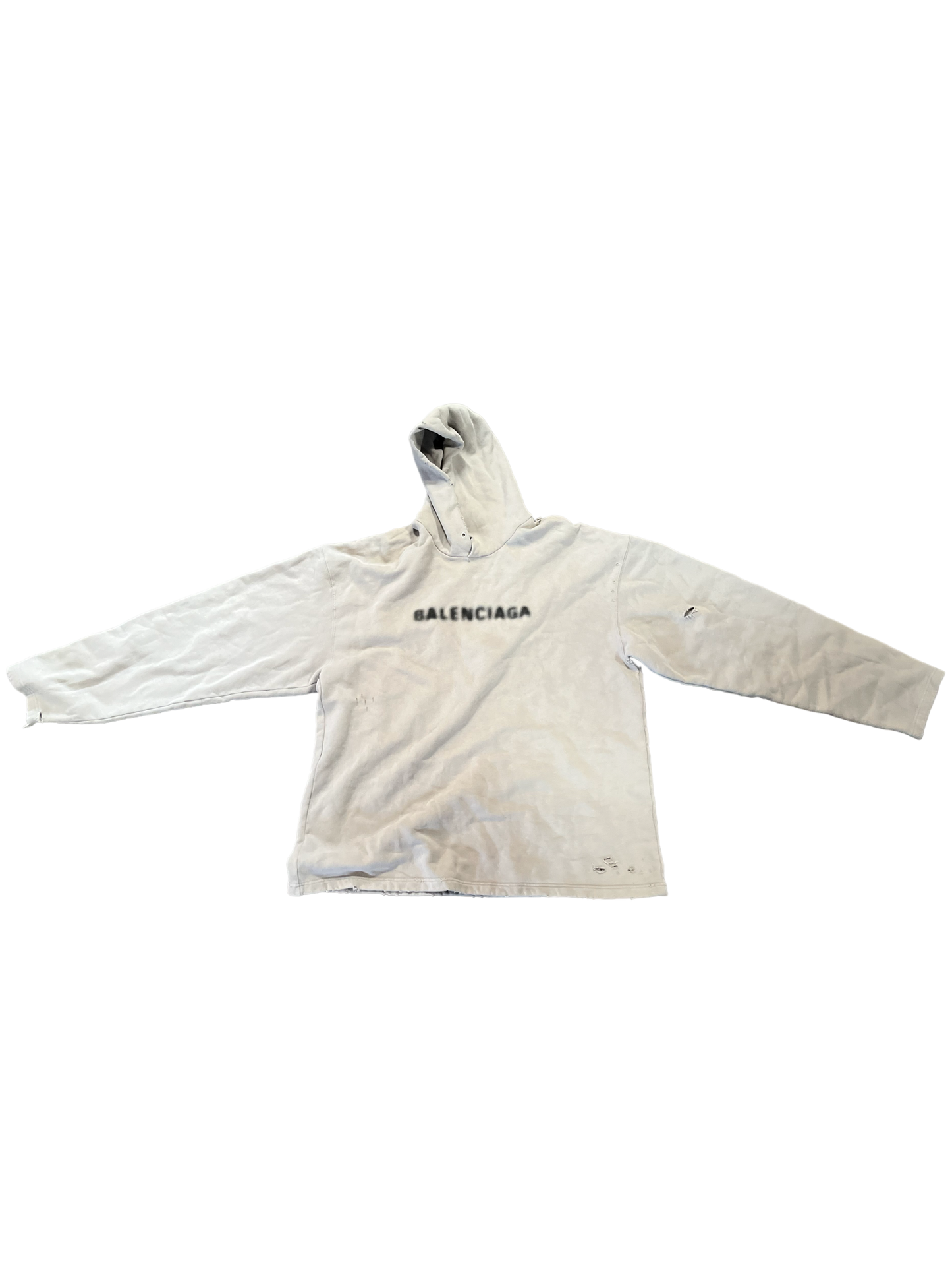 Balenciaga Blurry Logo Hoodie