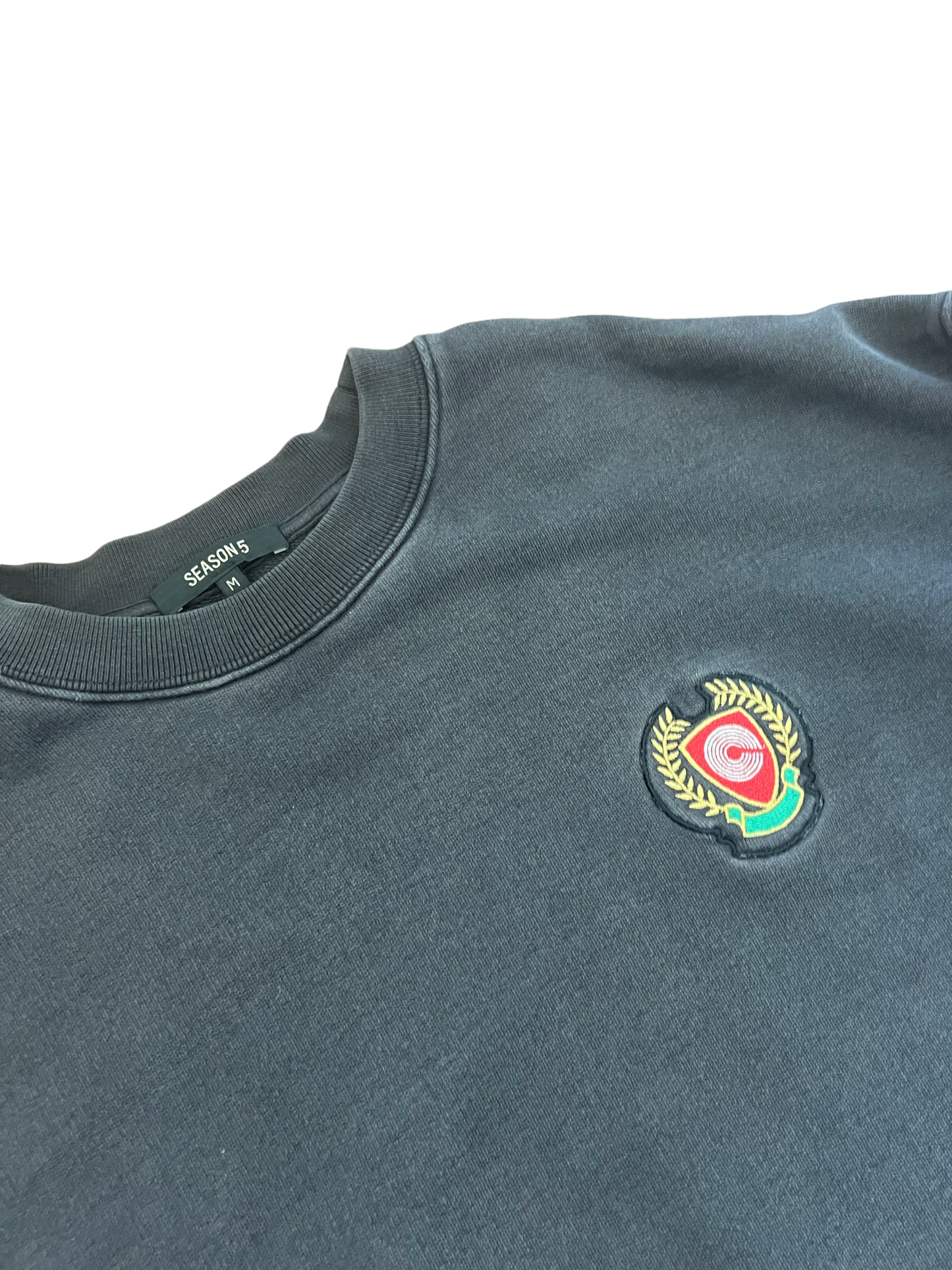 YZY Season 5 Crest Crewneck