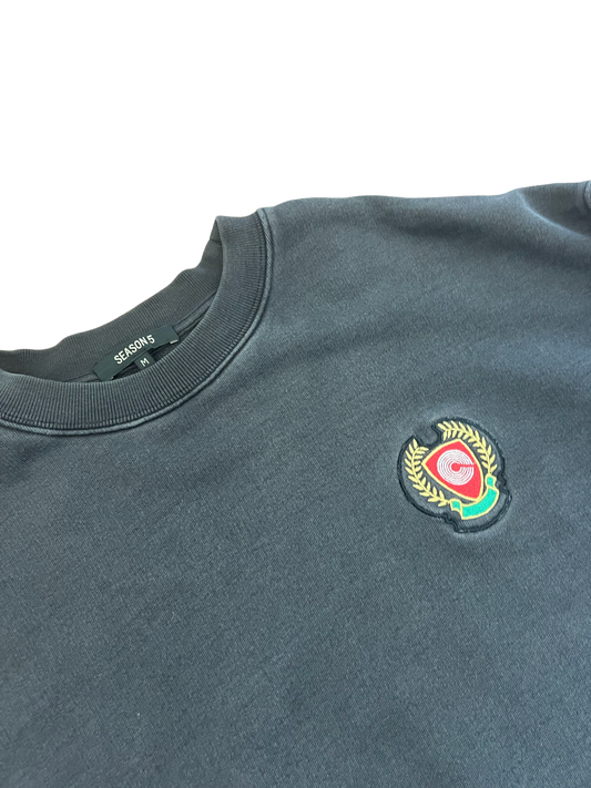 YZY Season 5 Crest Crewneck