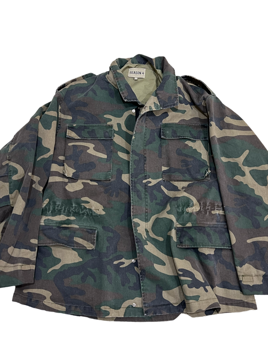 YZY Season 4 Camo Parka