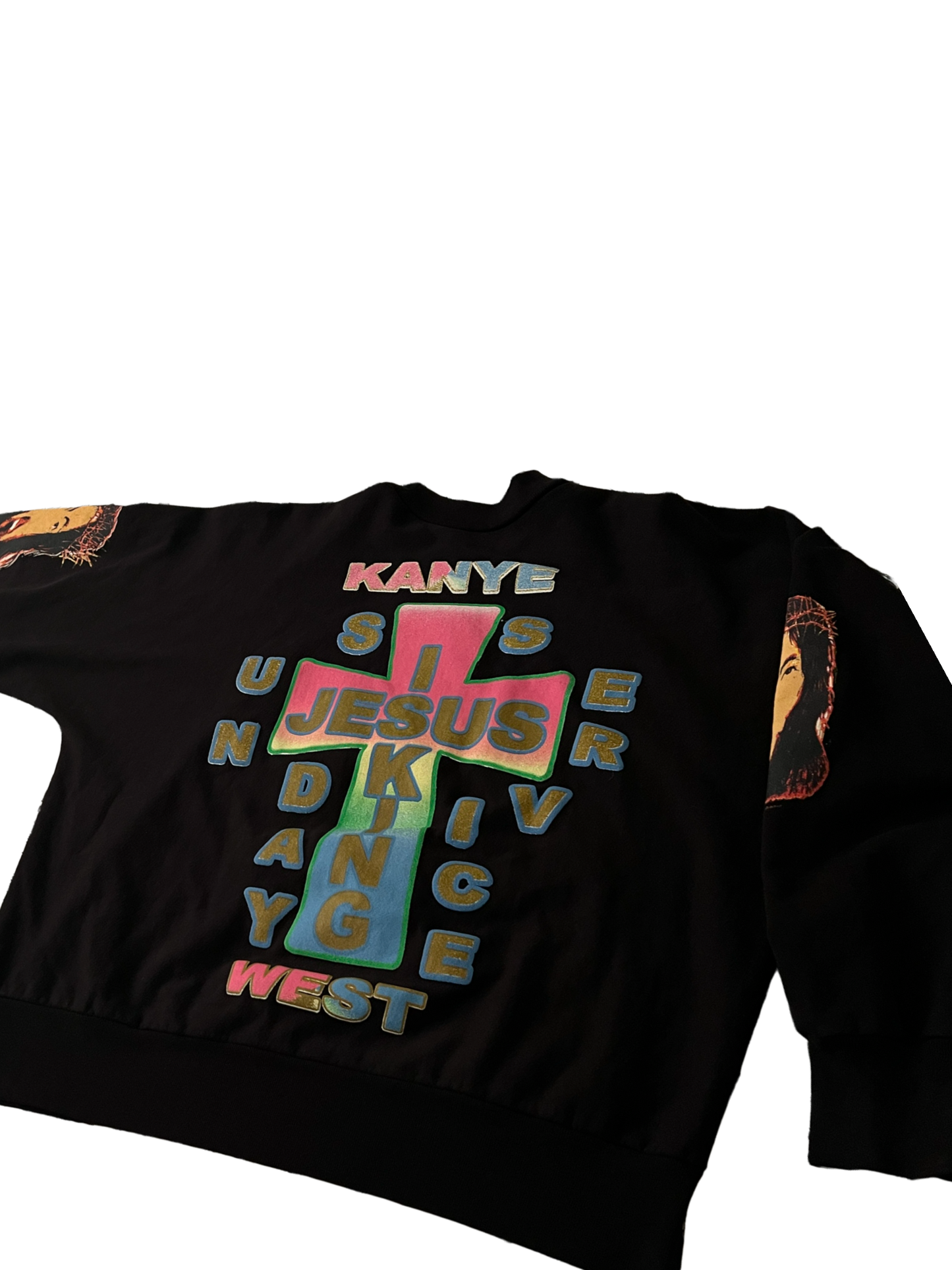YZY x AWGE Jesus is King Crewneck