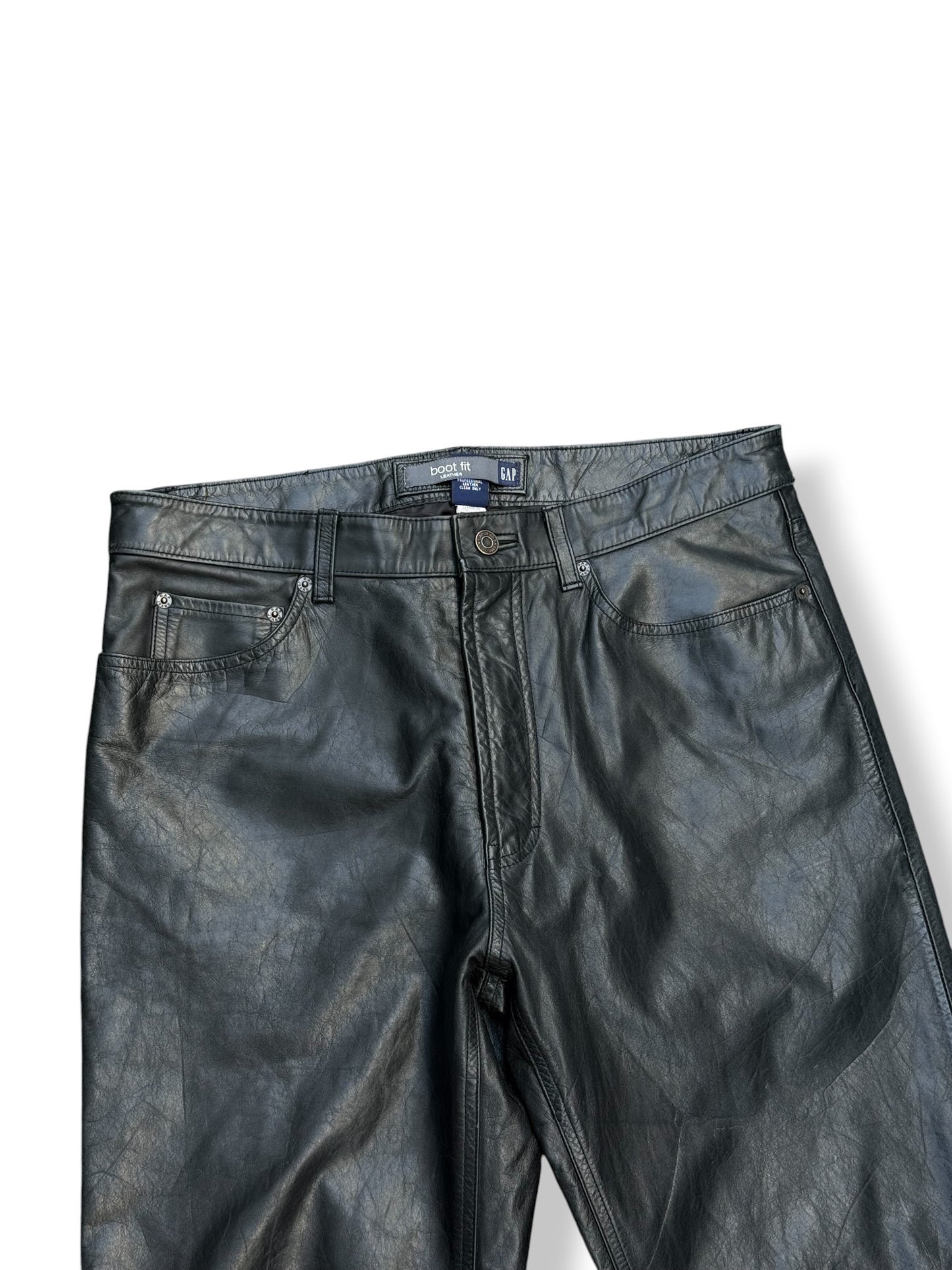 Vintage Gap Leather Boot Pants