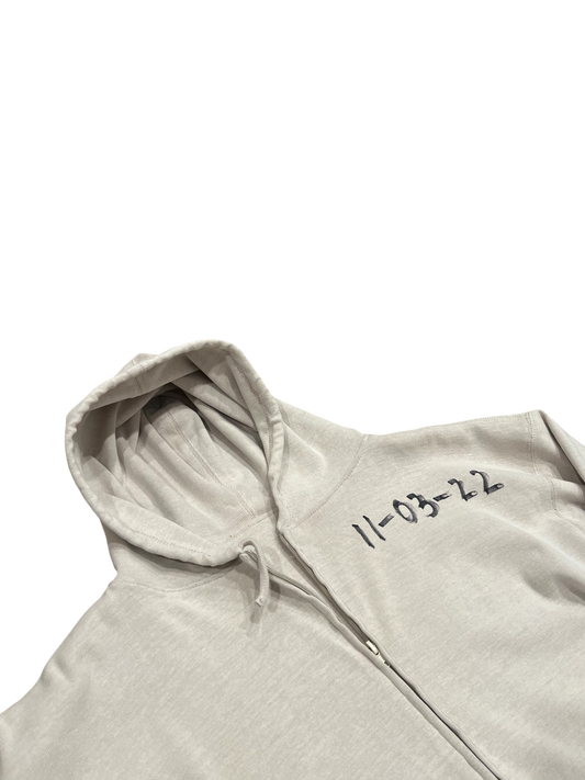 YZY SZN X Sample Heavy Zip Hoodie