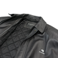 Balenciaga Taxi Leather Jacket W Shoulder Pads