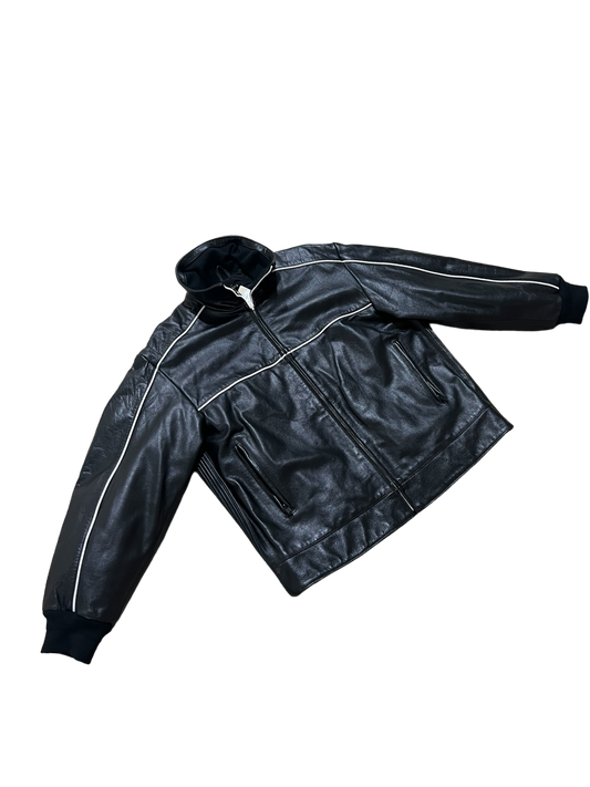 YZY Season 5 Calabasas Leather Jacket