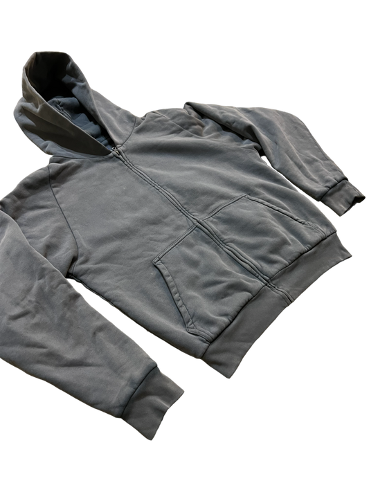 YZY Gap Poetic Zip Up Dark Grey Unreleased