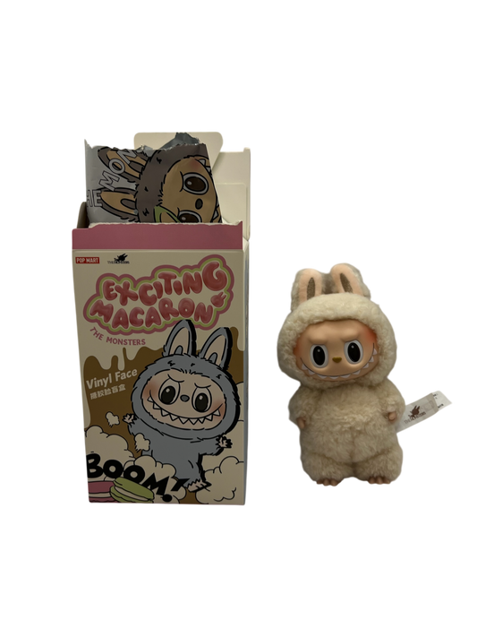 Pop Mart Labubu The Monsters Tasty Macarons Soymilk Vinyl Plush