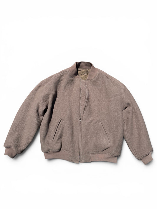 YZY Sample Wool Varsity Jacket