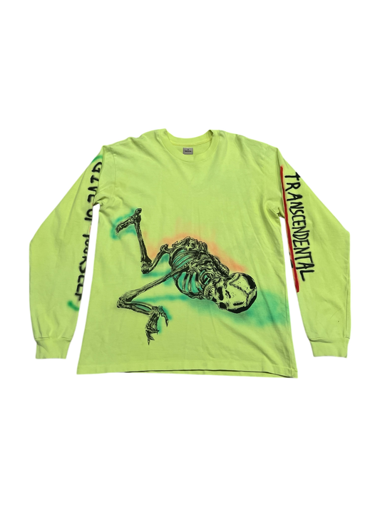 YZY Wes Lang Skeleton Long Sleeve