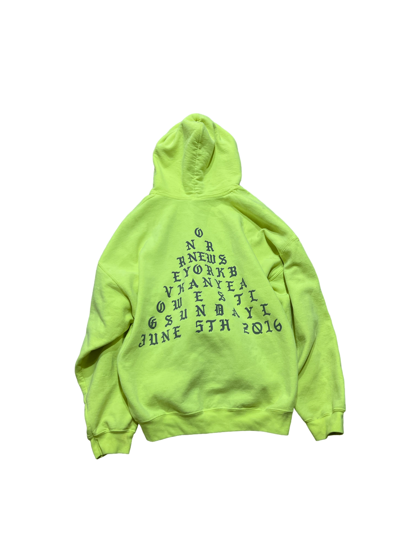 YZY TLOP Unreleased Sample Reflective Hoodie