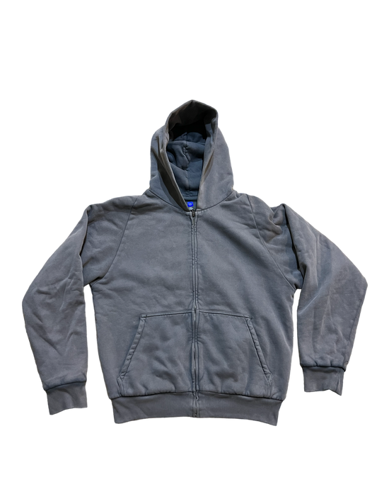 YZY Gap Poetic Zip Up Dark Grey Unreleased