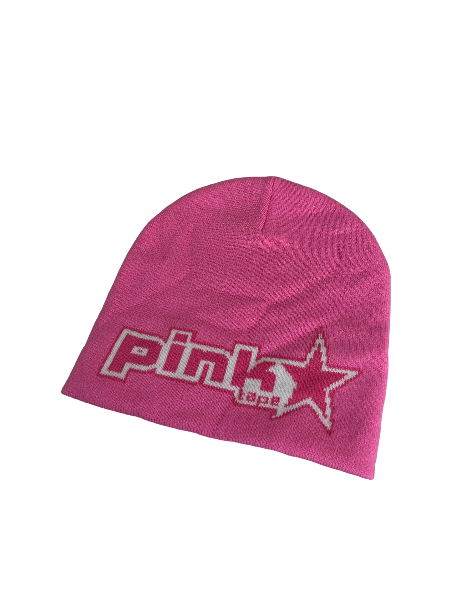 Endless Pink Tape Beanie