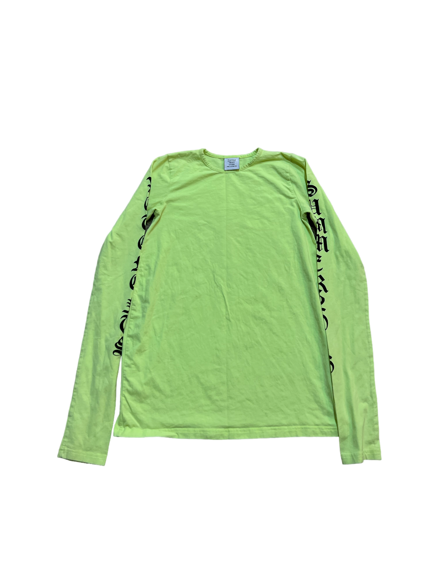 Vetements Long sleeve