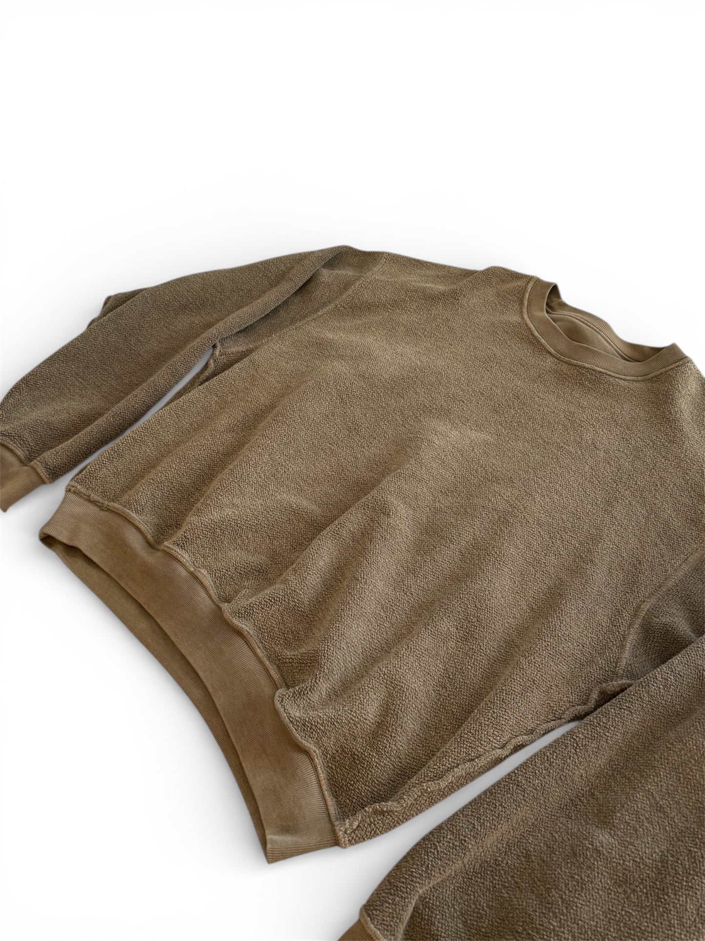 YZY Season 6 Blank Fleece Crewneck