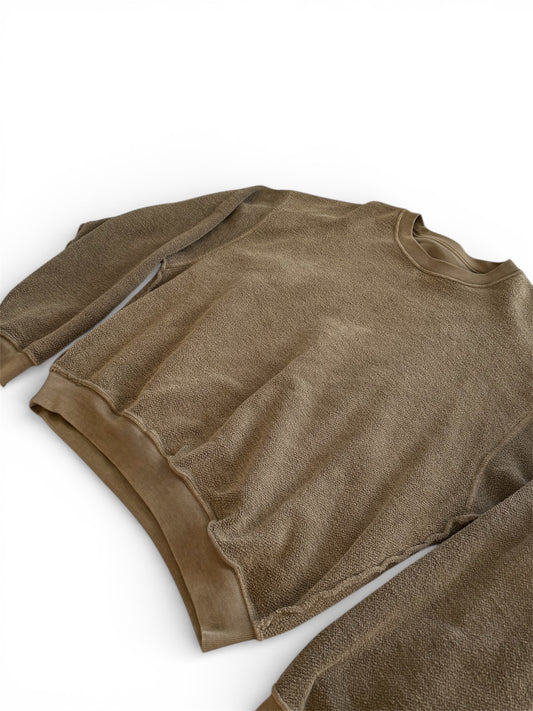 YZY Season 6 Blank Fleece Crewneck