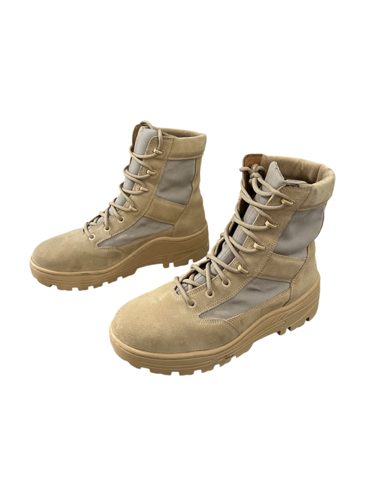 YZY Season 4 Combat Boot Sand