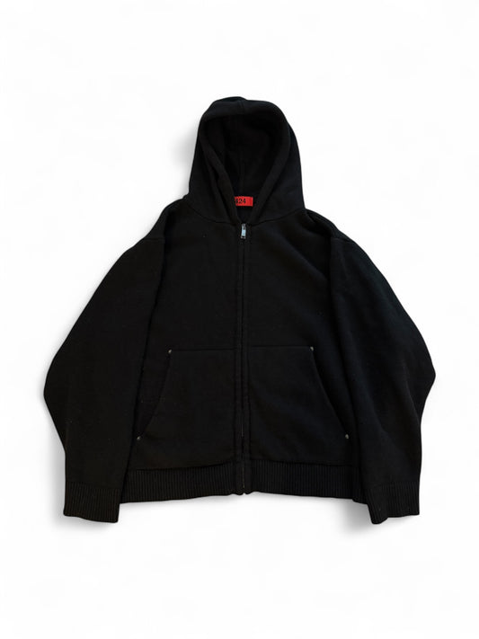 424 Wool Tag Zip Hoodie