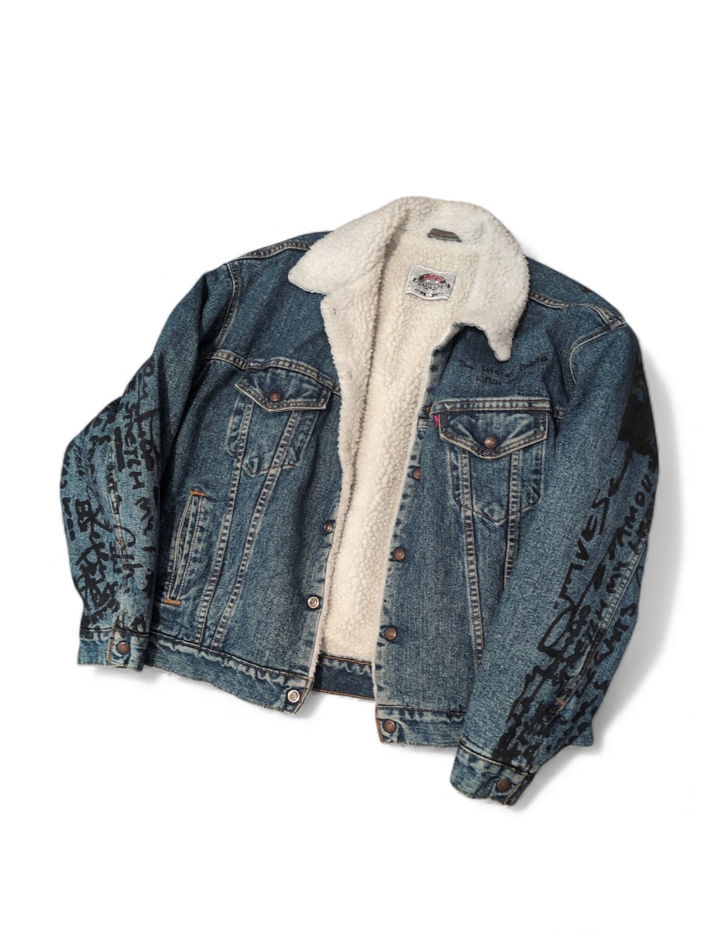 YZY TLOP Notepad Vintage Levis Shepra Jacket