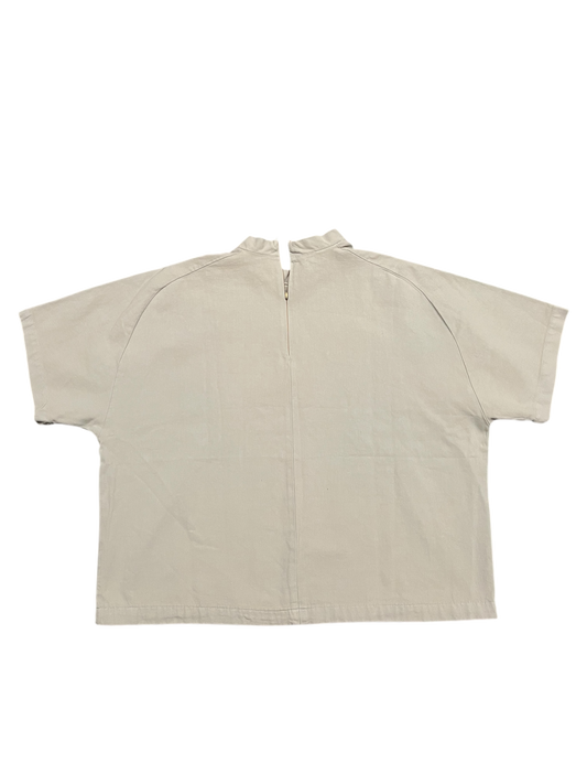 YZY SS Unreleased Blank Zip Tee