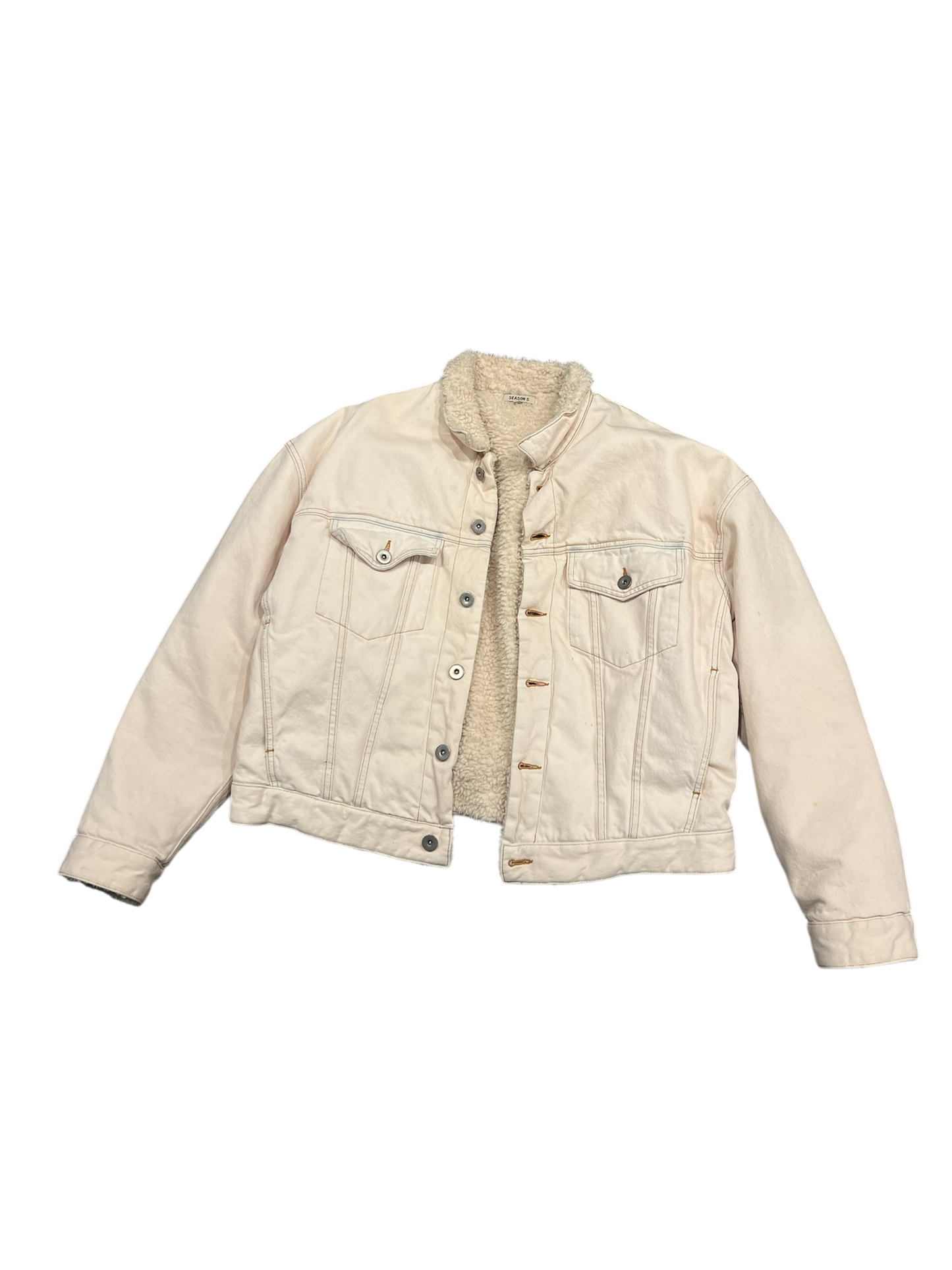 YZY Season 5 Sherpa Denim Jacket