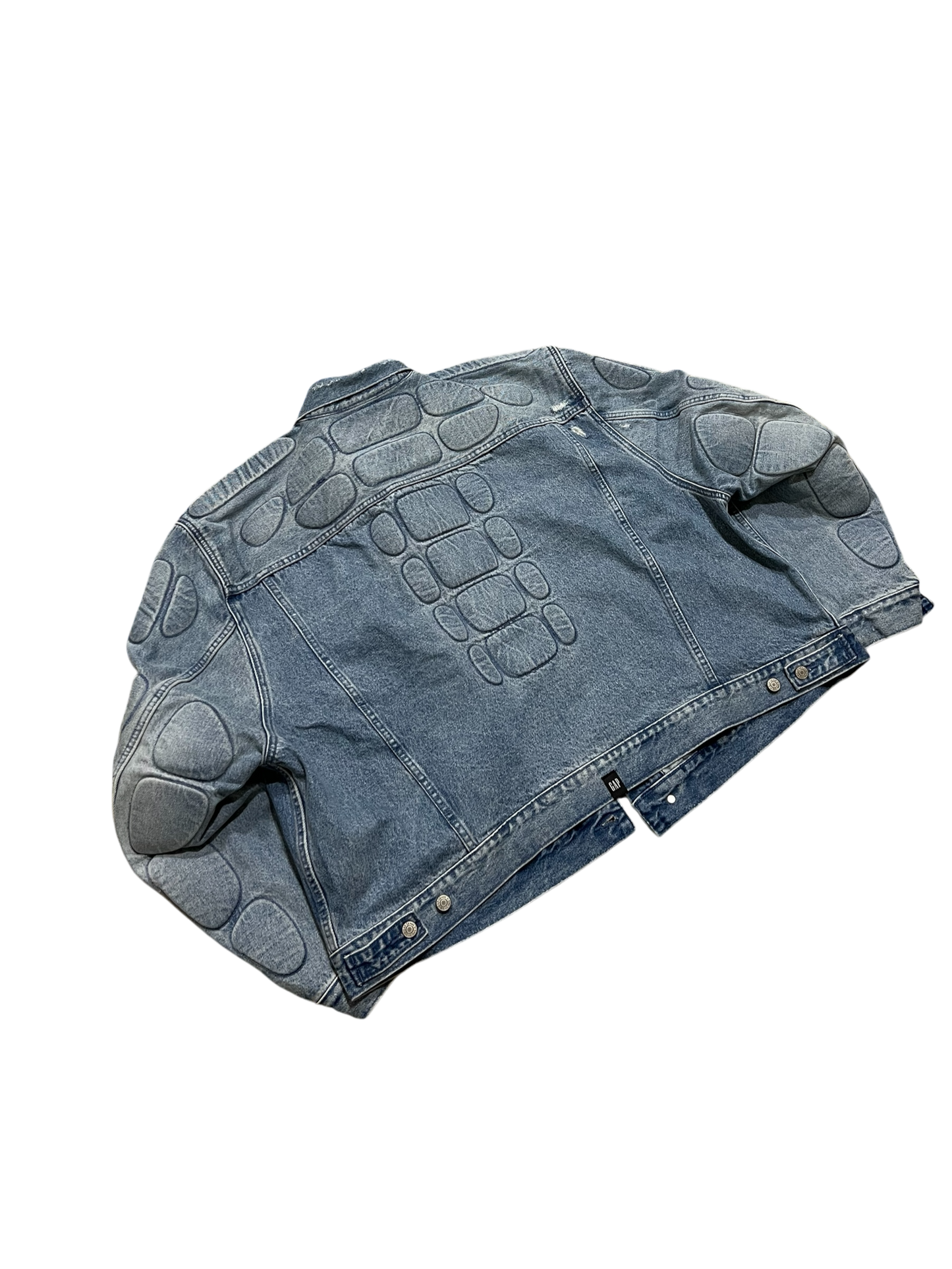 YZY Gap Balenciaga Padded Denim Jacket