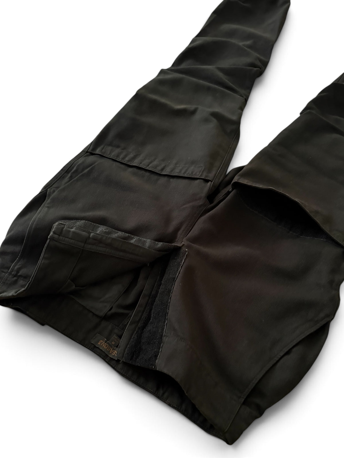 YZY Season 3 Velcro Strap moto Cargo Pants