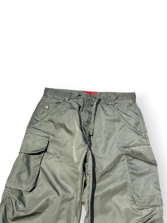424 Satin Cargo Shorts