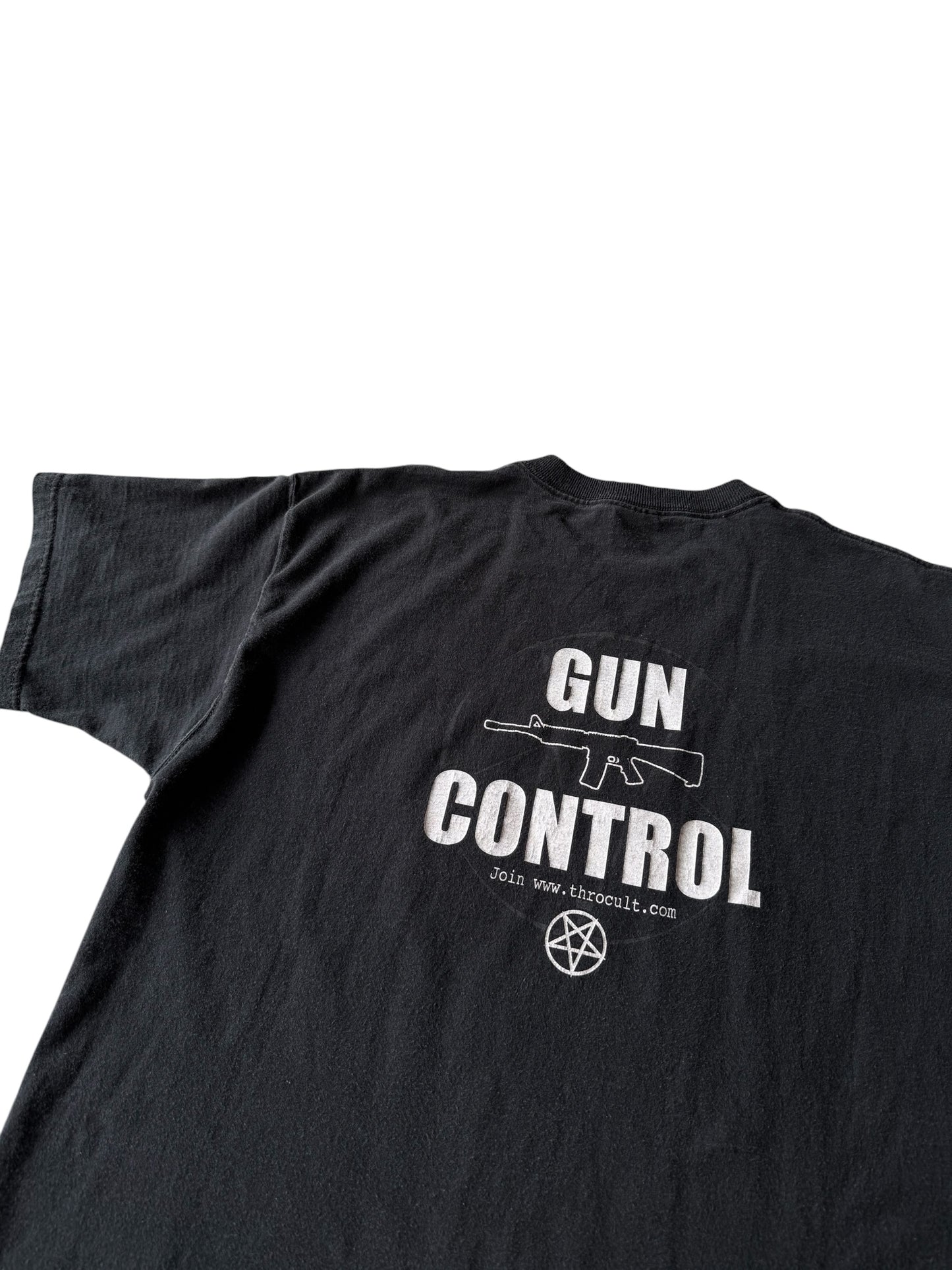 Vintage Throcult Gun Control Tee