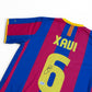MVPs.com Xavi #6 Signed                  FC Barcelona Jersey