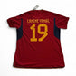Adidas Spain Home Jersey 2022/23 #19 Lamine Yamal