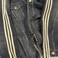 Balenciaga x Adidas Sample Hooded Denim Jacket