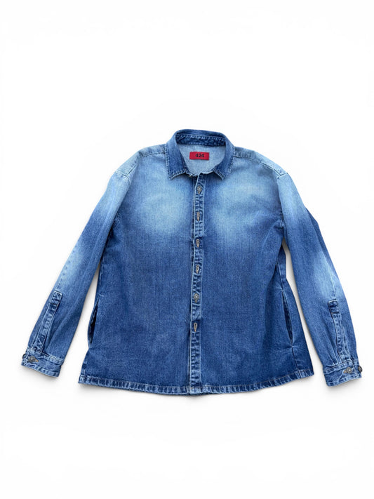 424 Denim Button Up Jacket