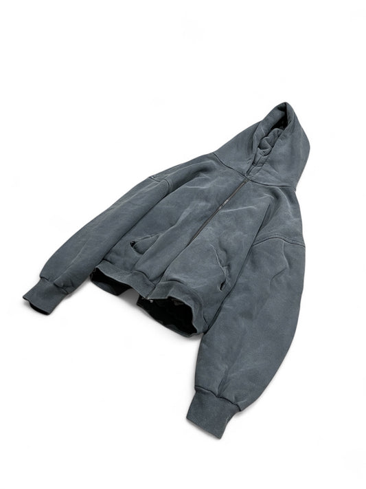 YZY Sample Double Layered Zip Hoodie