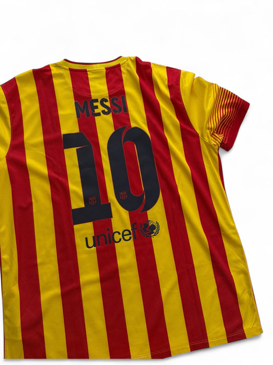 Fc Barcelona #10 Messi Away Jersey 2013/2014