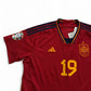 Adidas Spain Home Jersey 2022/23 #19 Lamine Yamal