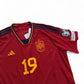 Adidas Spain Home Jersey 2022/23 #19 Lamine Yamal
