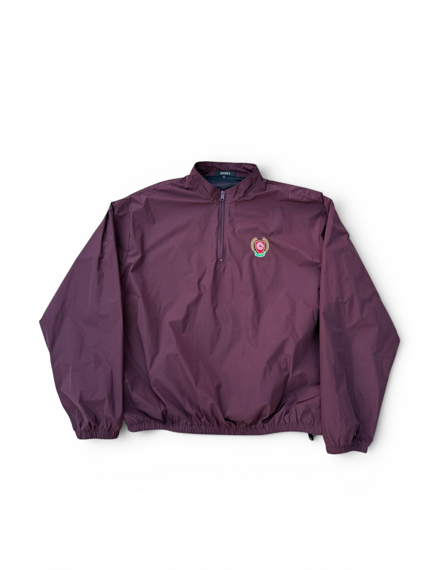 YZY Season 5 Oxblood Half Zip