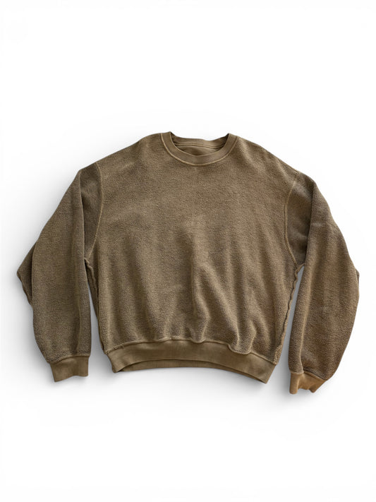 YZY Season 6 Blank Fleece Crewneck