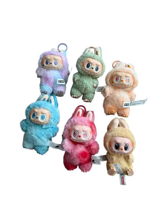 Pop Mart Labubu The Monsters Vinyl Plush Pendant Open Box Single