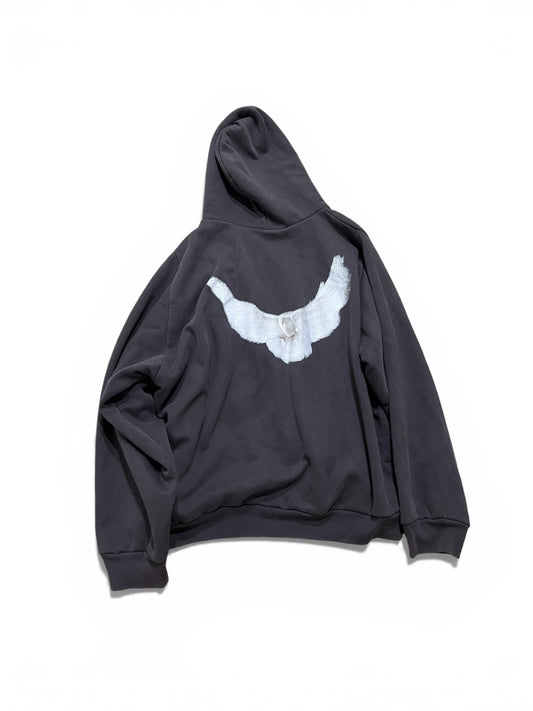 YZY Gap Dove Shrunken Hoodie