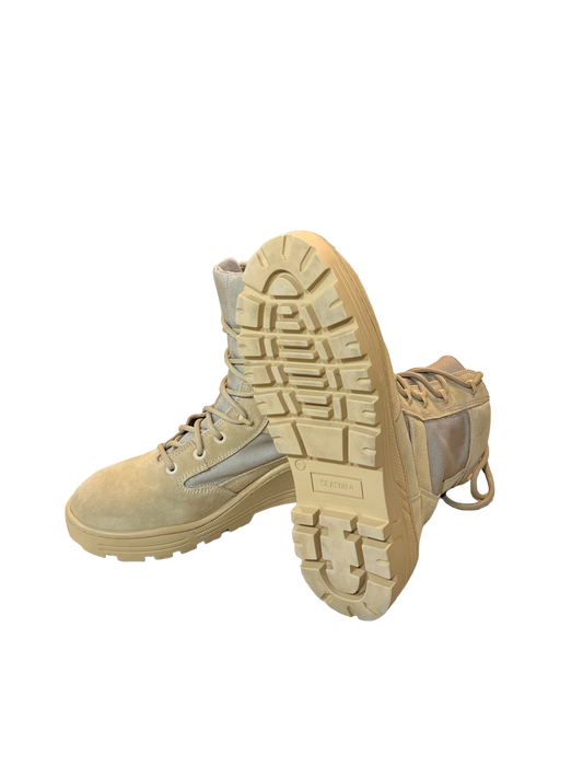 YZY Season 4 Combat Boot Sand