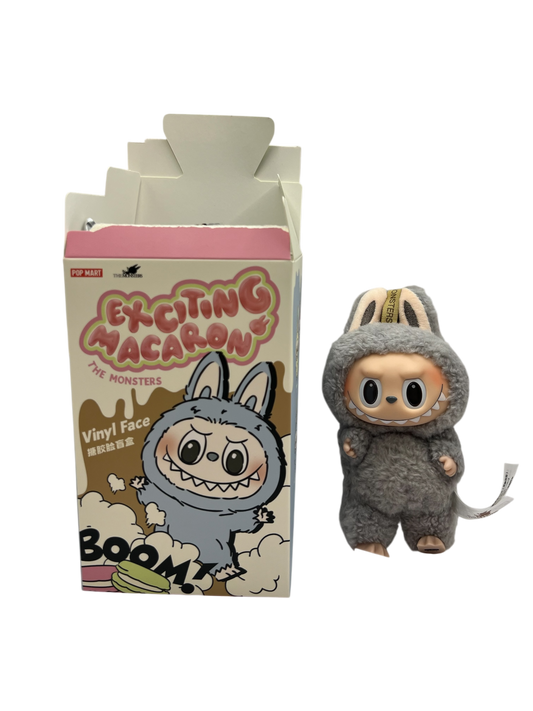 Pop Mart Labubu The Monsters Tasty Macarons Sesame Bean Vinyl Plush